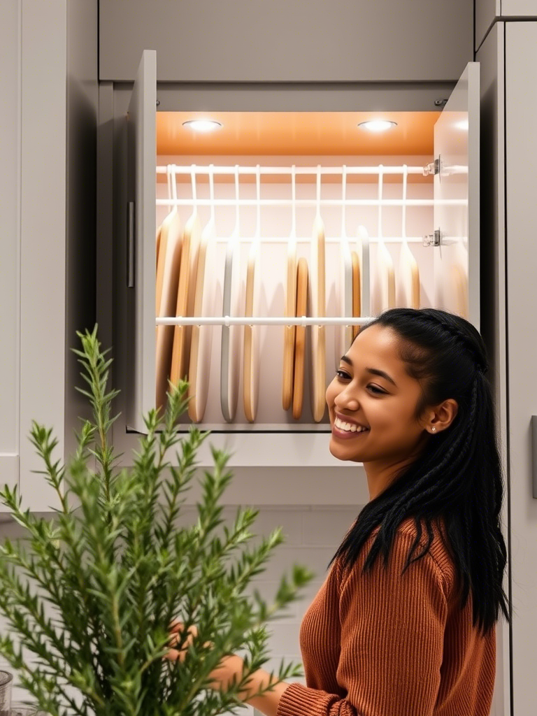 Clever Upper Corner Kitchen Cabinet Organization Ideas