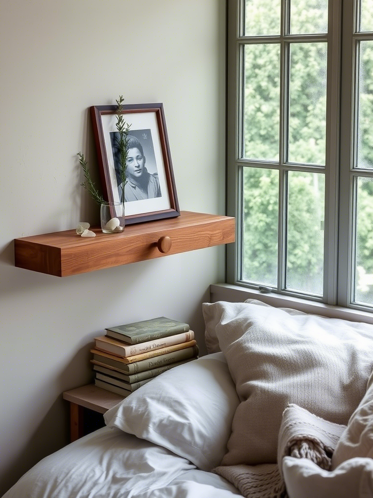 Earthy Green and Neutral Bedroom