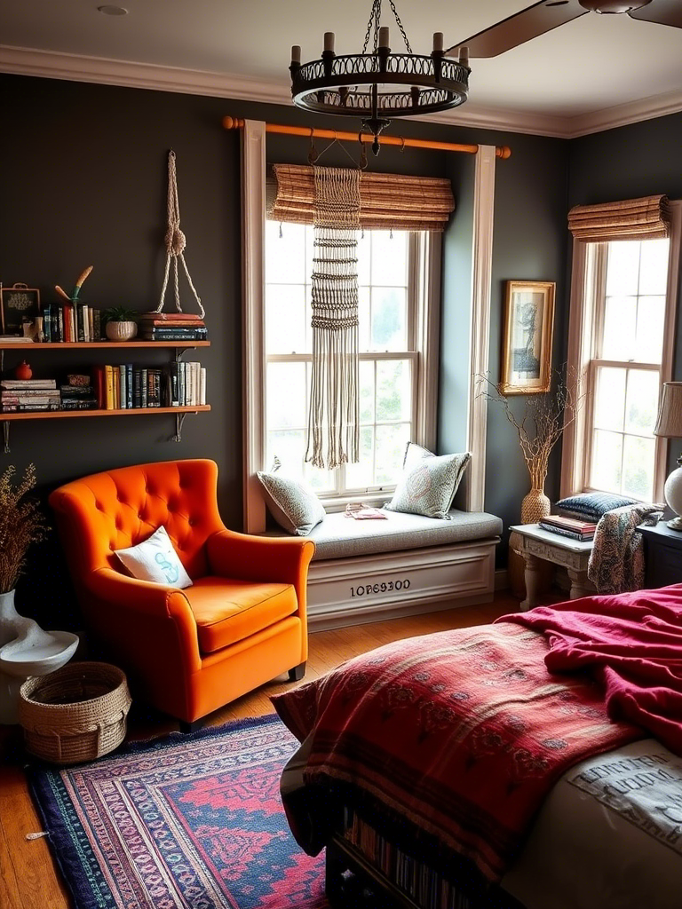 Colorful Boho Bedroom Ideas