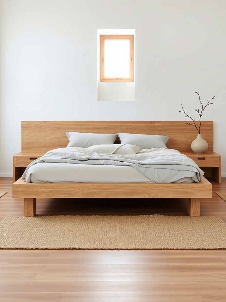 1. Low-profile beds – like sleeping on calm itself