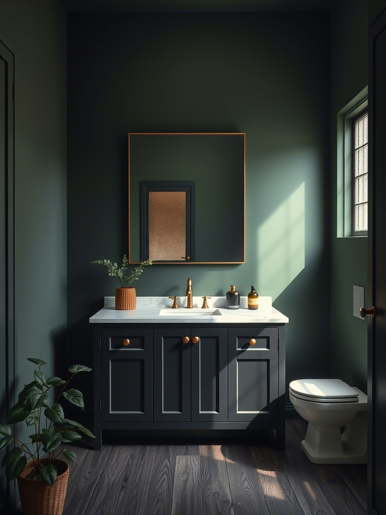 Amazing Dark Bathroom Design Ideas