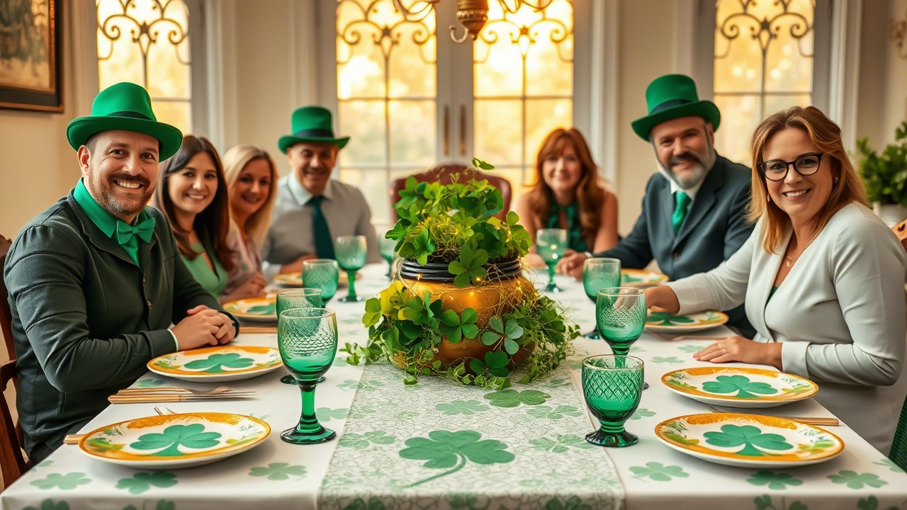20+ Beautiful St. Patrick’s Day Table Settings for a Festive Feast!