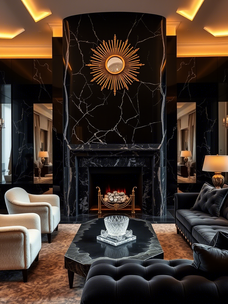 19. Fireplace as a Deco Focal Point