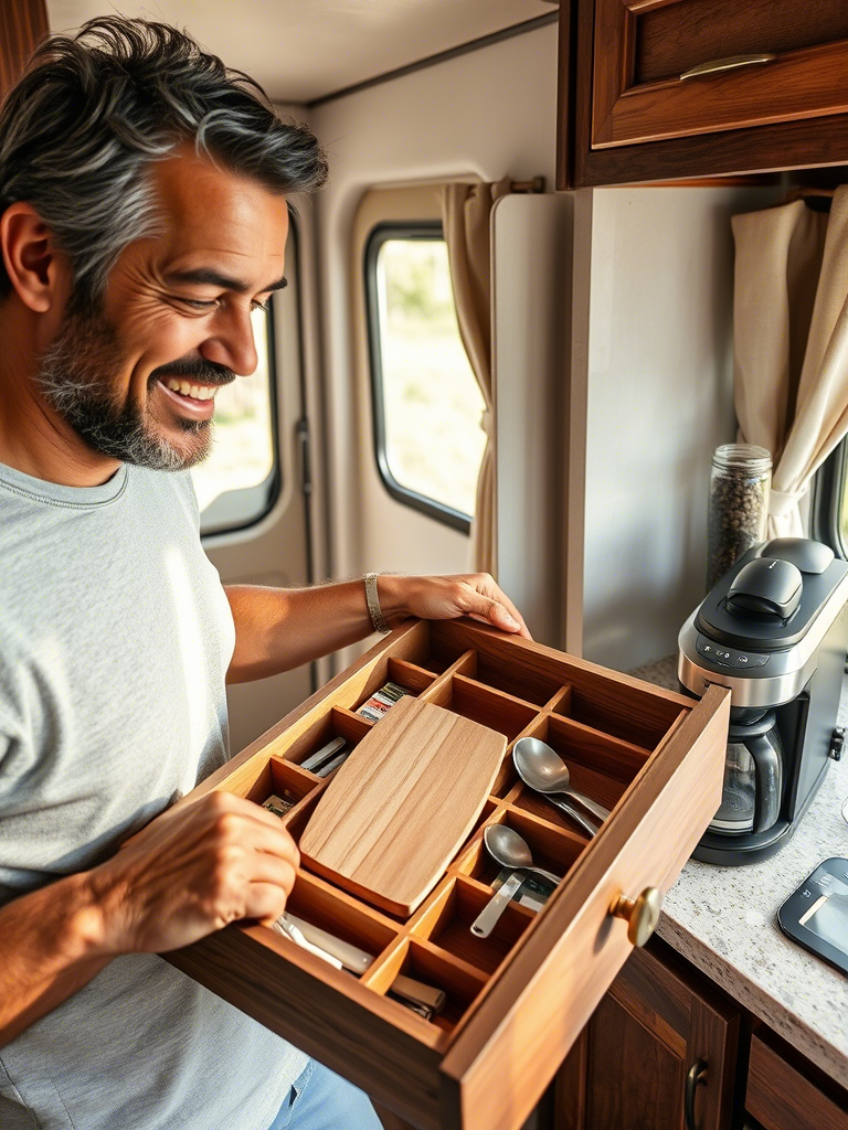 Smart RV Kitchen Organization Ideas