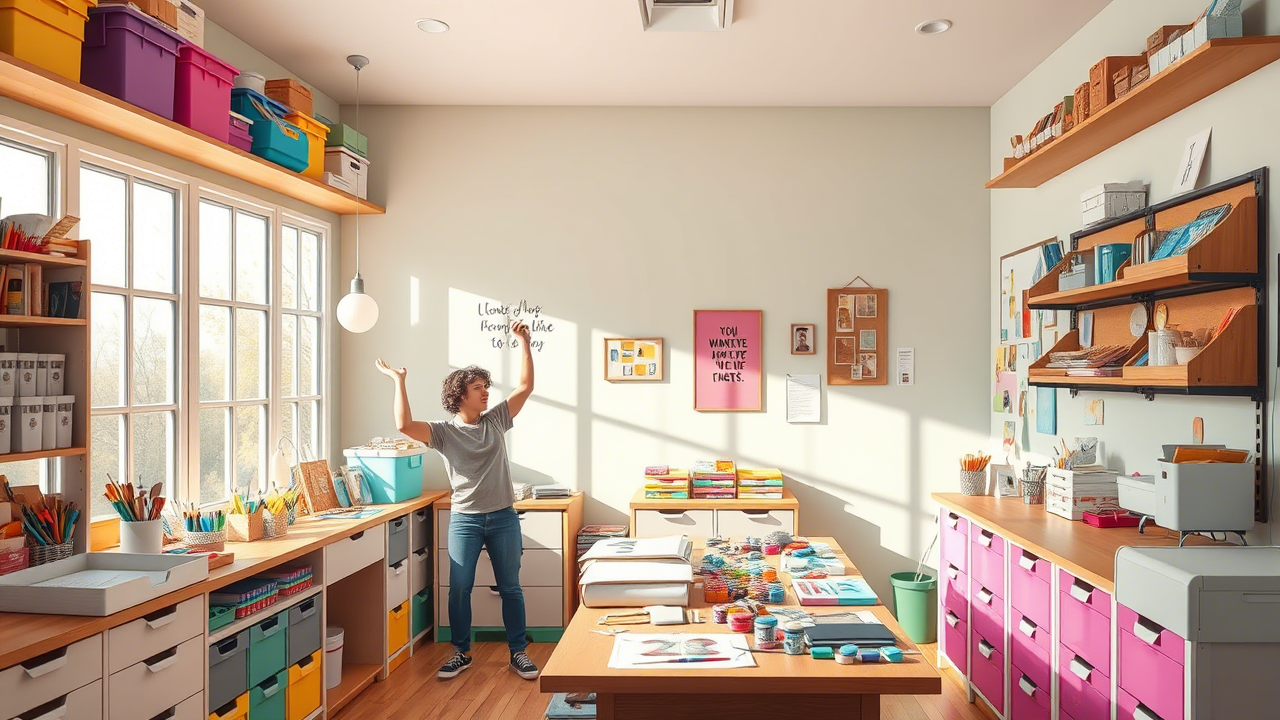 20+ Brilliant Craft Room Storage Ideas to Organize Your Space