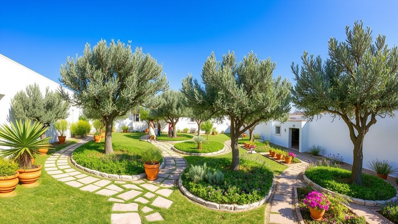 20+ Olive Tree Landscaping Ideas for Mediterranean Charm