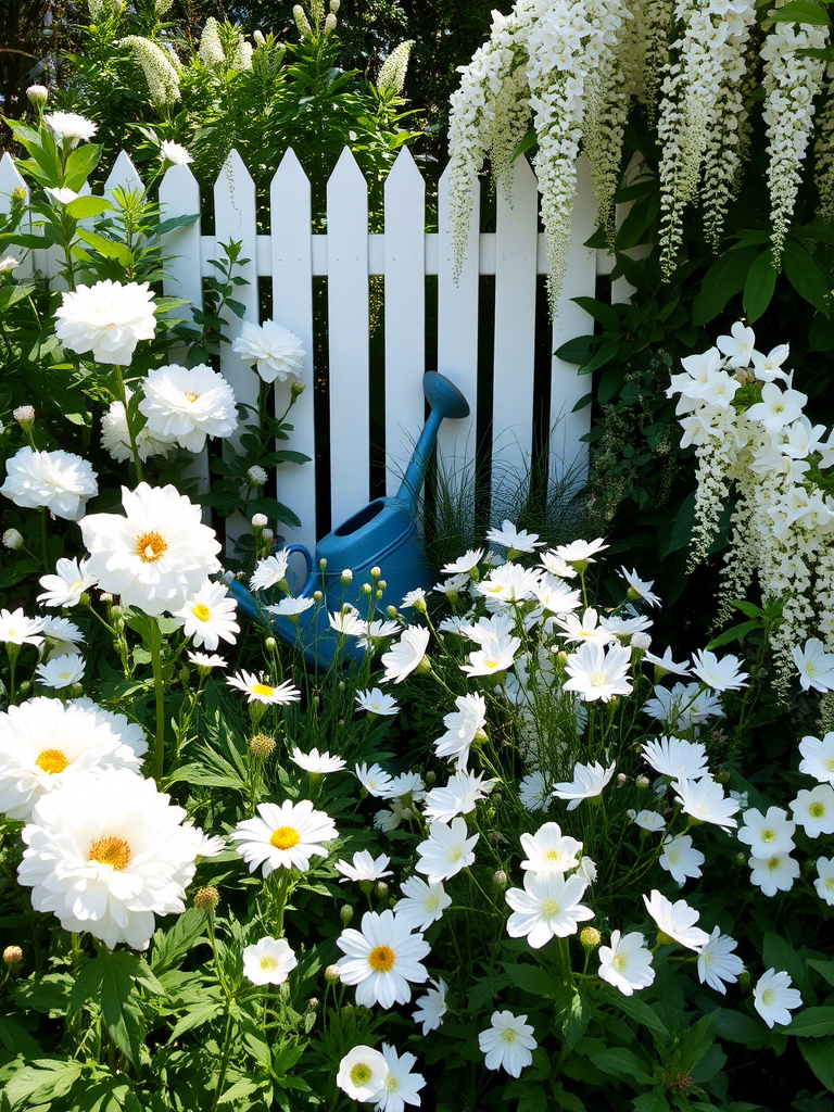 20+ White Garden Ideas That Bring Peace and Purity Outdoors