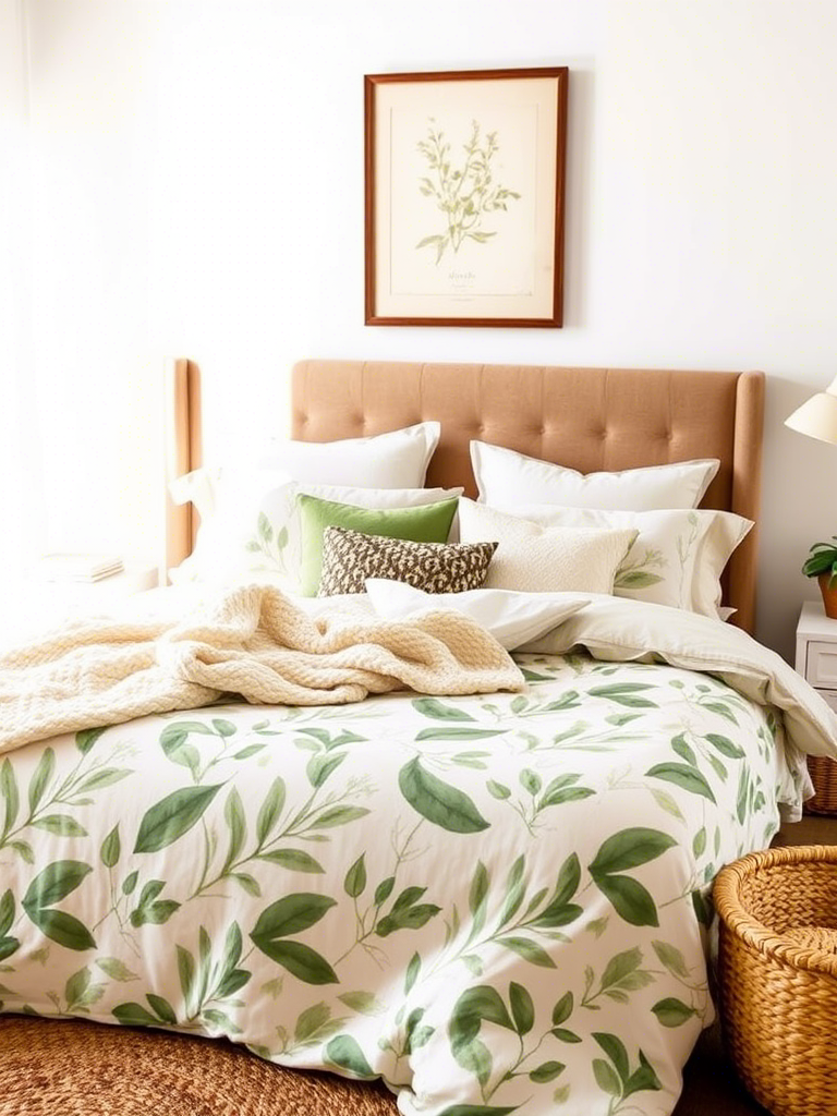 Botanical Bedroom Delight