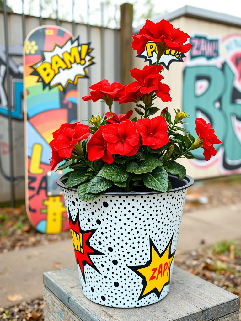 20+ Painted Flower Pot Designs for a Pot-tastic Garden Transformation