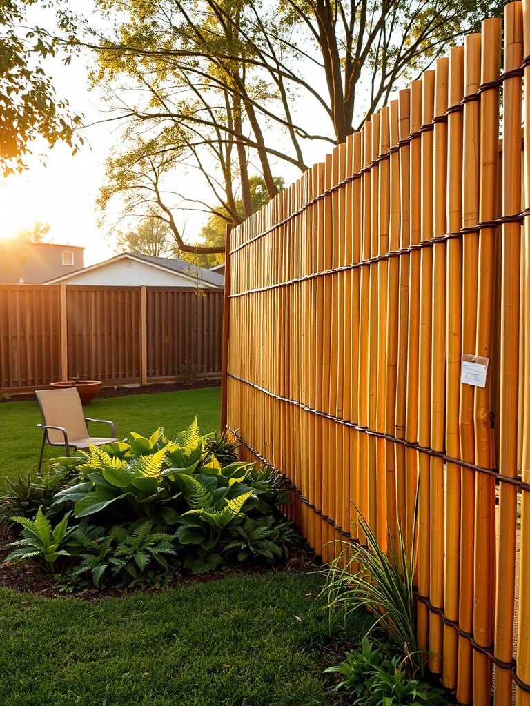 20+ Bamboo Privacy Fence Ideas for Ultimate Seclusion