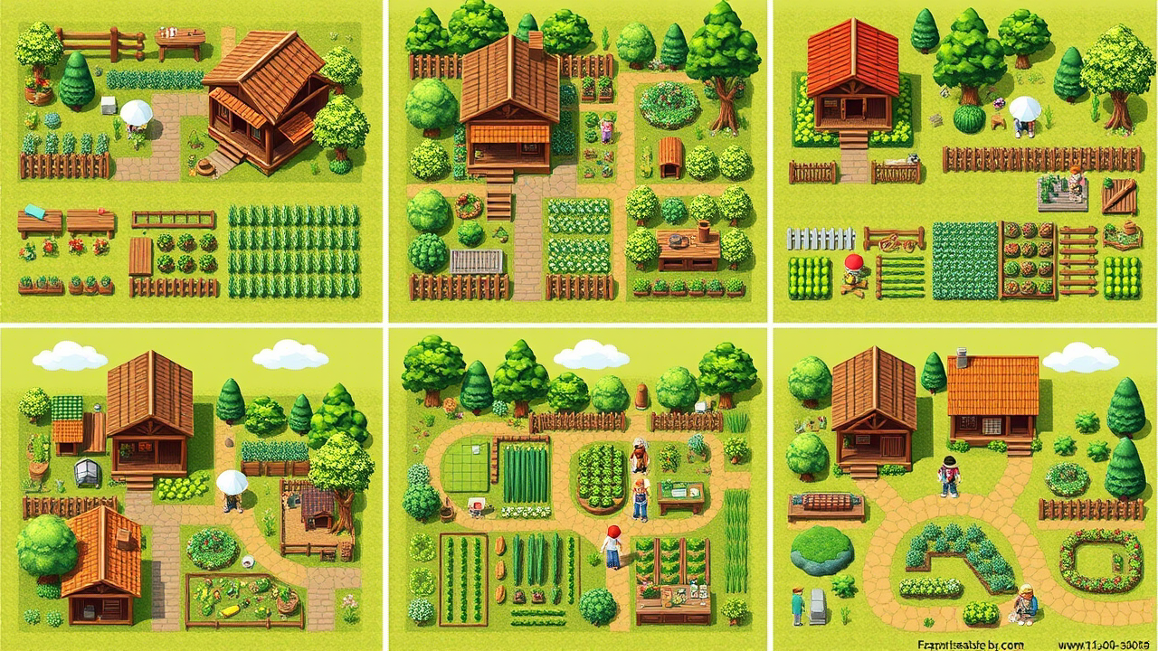 20+ Farmhouse Garden Layouts: Transform Your Outdoor Space