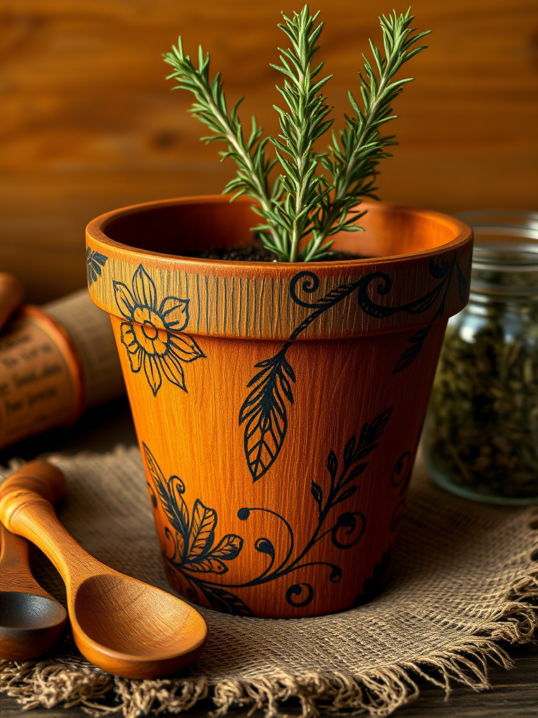 20+ Painted Flower Pot Designs for a Pot-tastic Garden Transformation