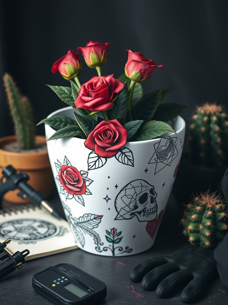 20+ Painted Flower Pot Designs for a Pot-tastic Garden Transformation