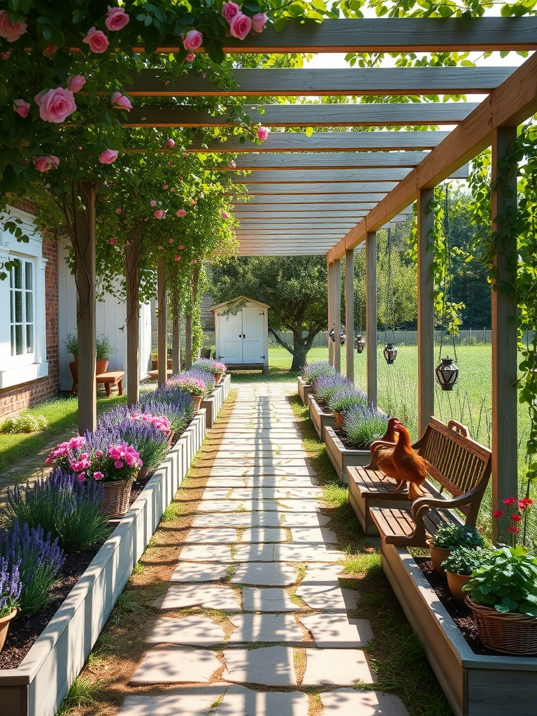 20+ Farmhouse Garden Layouts: Transform Your Outdoor Space