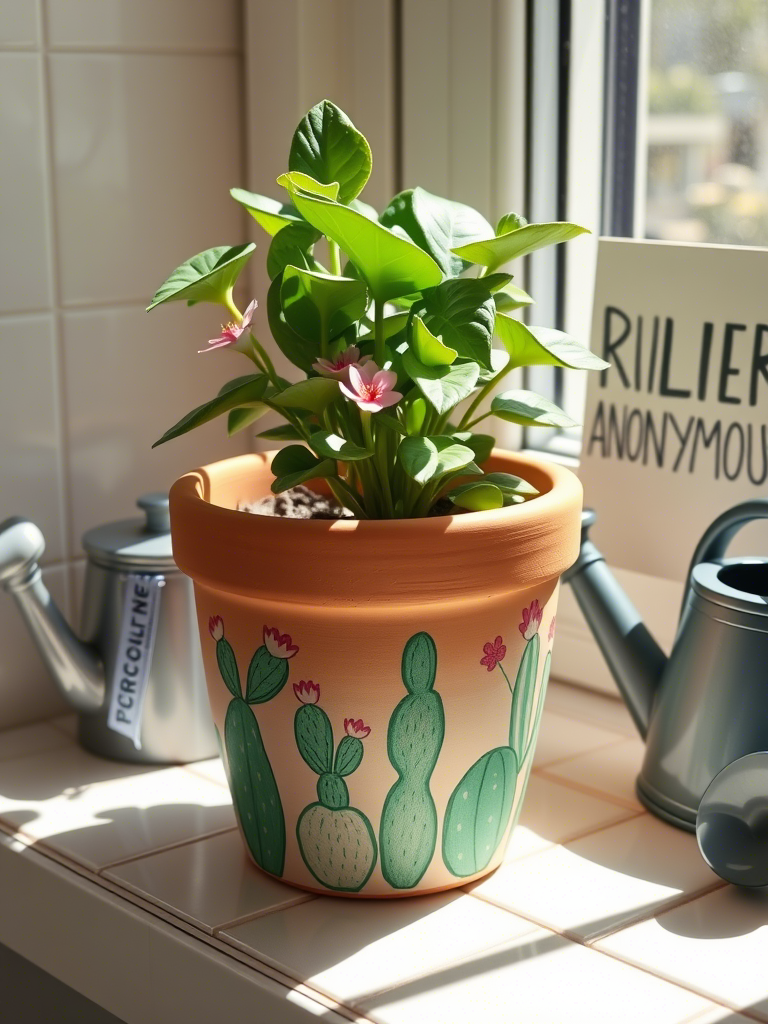 20+ Painted Flower Pot Designs for a Pot-tastic Garden Transformation