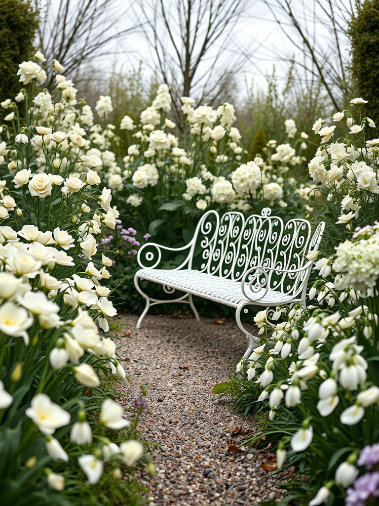 20+ White Garden Ideas That Bring Peace and Purity Outdoors