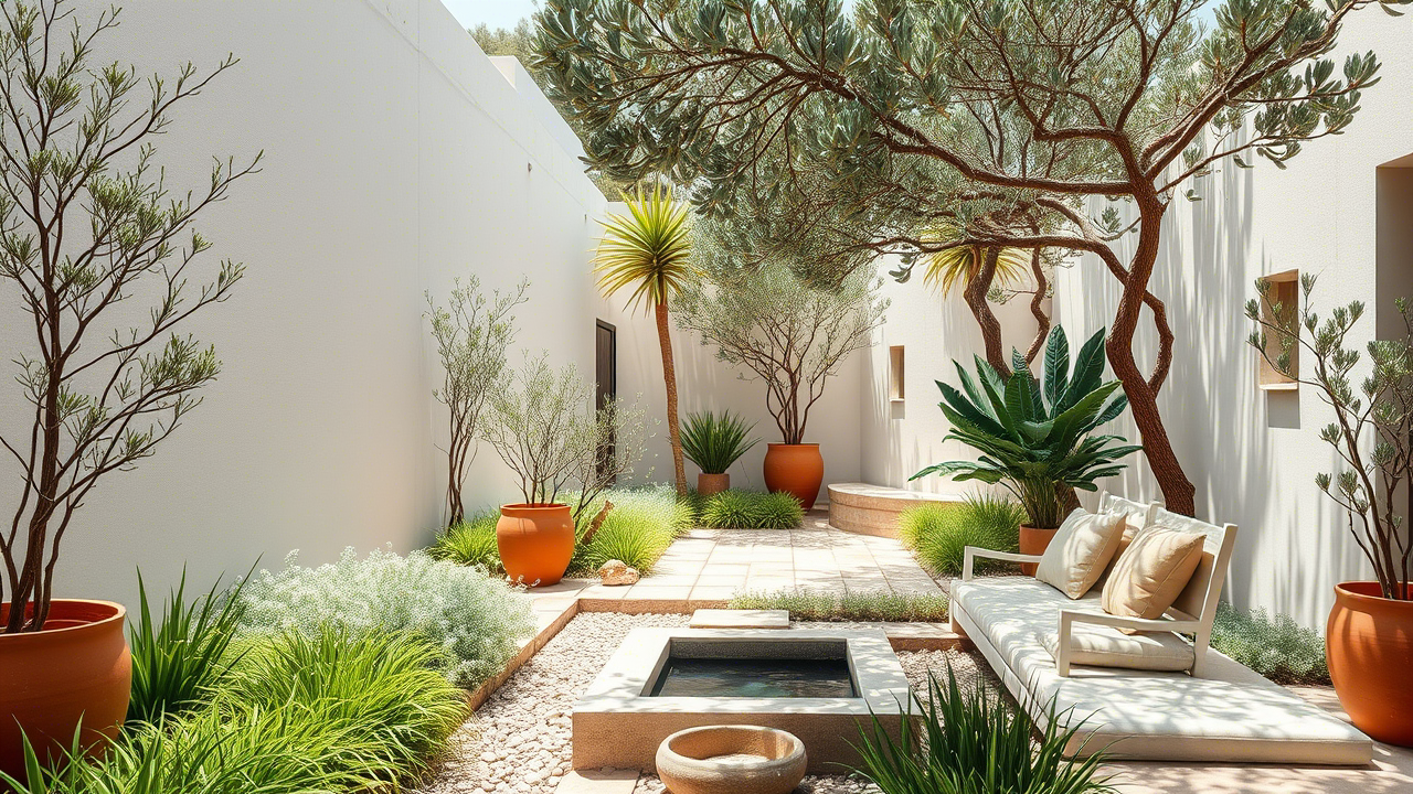 20+ Modern Mediterranean Garden Ideas for a Serene Escape
