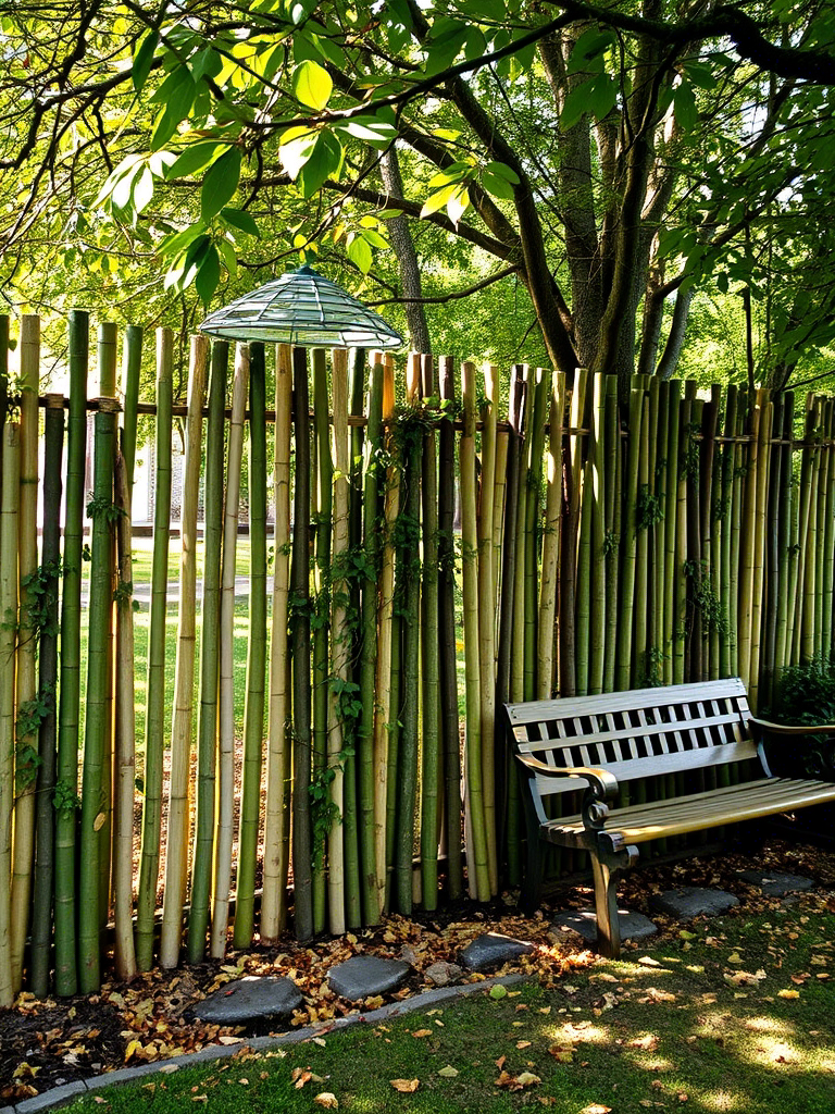 20+ Bamboo Privacy Fence Ideas for Ultimate Seclusion