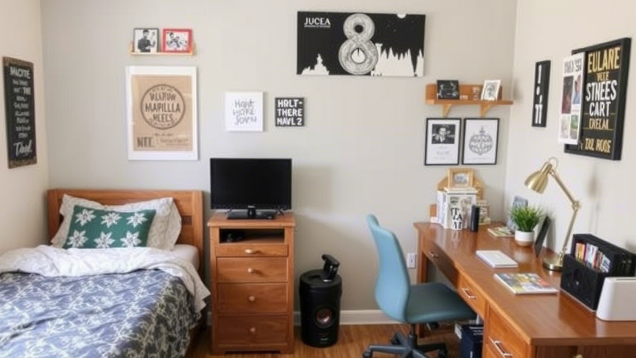 20+ College Dorm Room Decor Ideas for Guys
