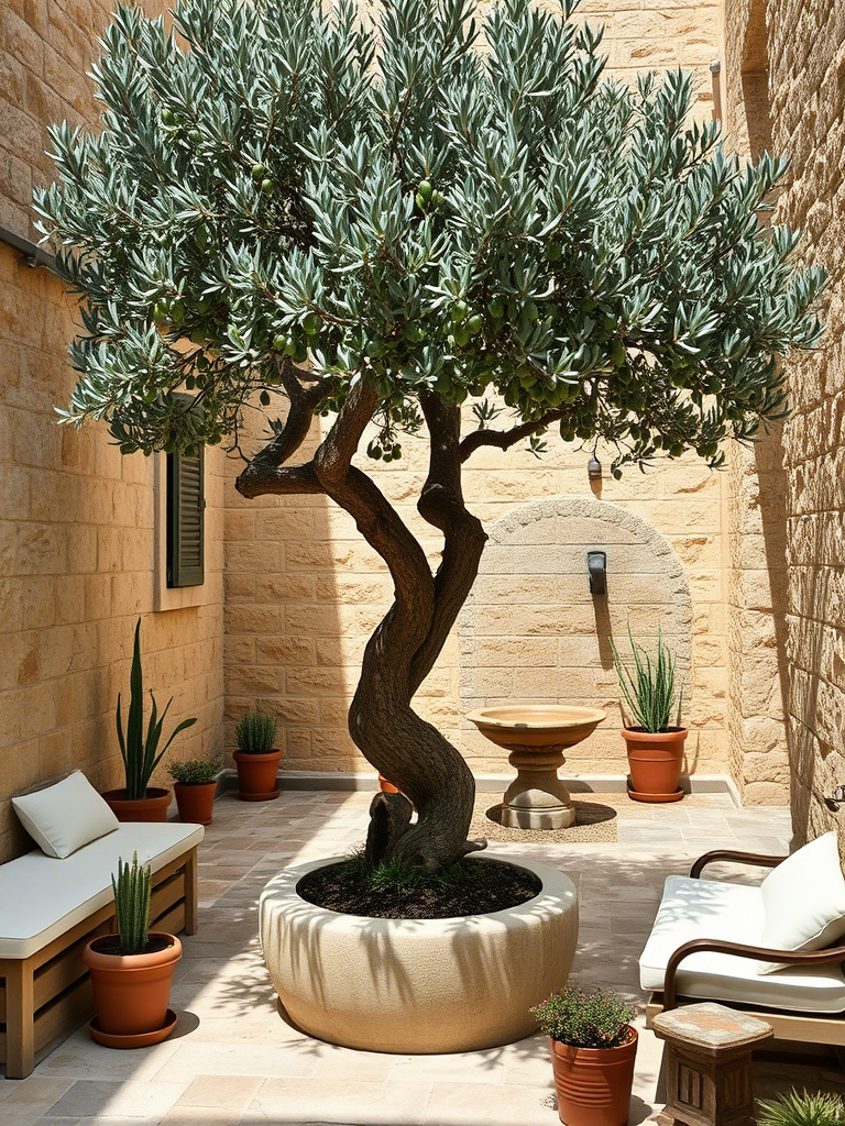 20+ Olive Tree Landscaping Ideas for Mediterranean Charm
