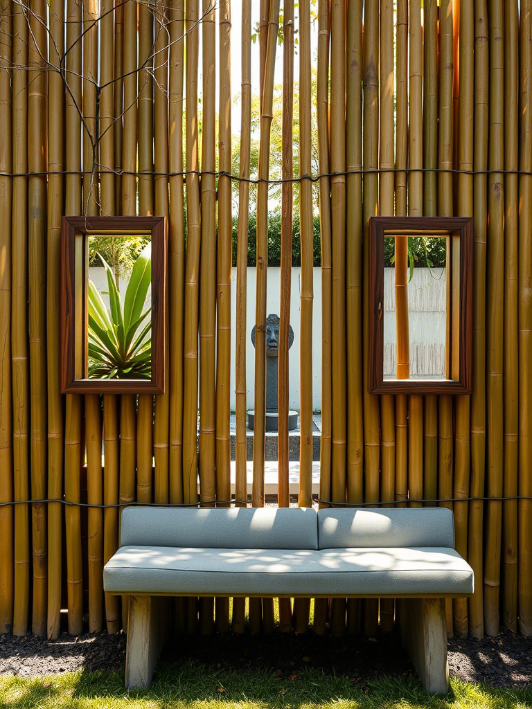 20+ Bamboo Privacy Fence Ideas for Ultimate Seclusion