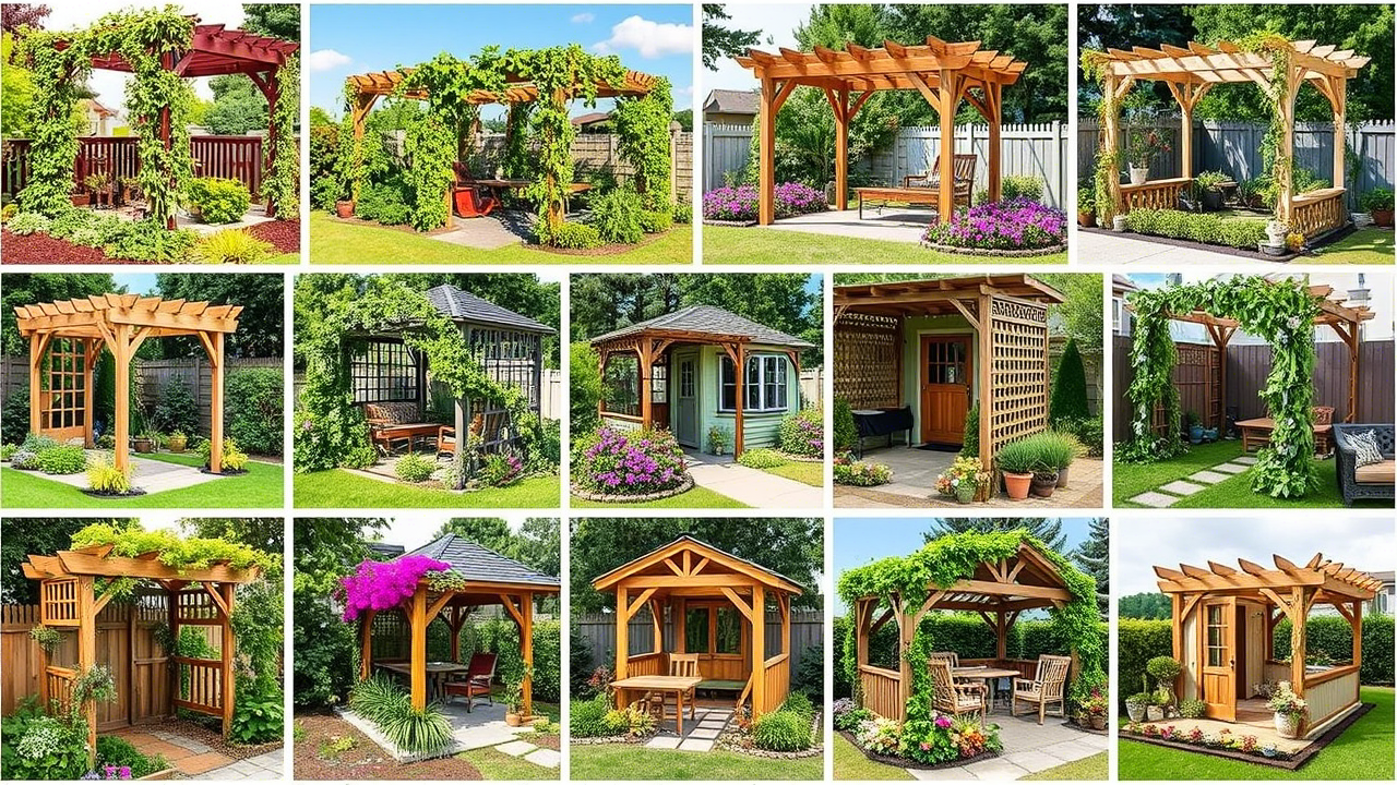 20+ Garden Structure Ideas for a Beautiful Outdoor Space