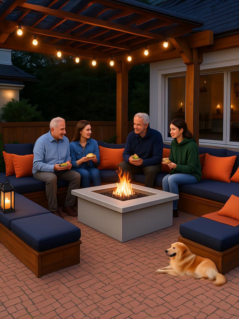 20+ Cozy Outdoor Fire Pit Area Ideas for Your Backyard Magic
