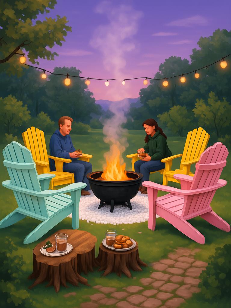 20+ Cozy Outdoor Fire Pit Area Ideas for Your Backyard Magic