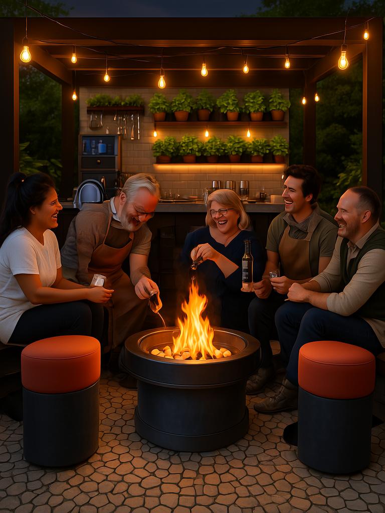 20+ Cozy Outdoor Fire Pit Area Ideas for Your Backyard Magic