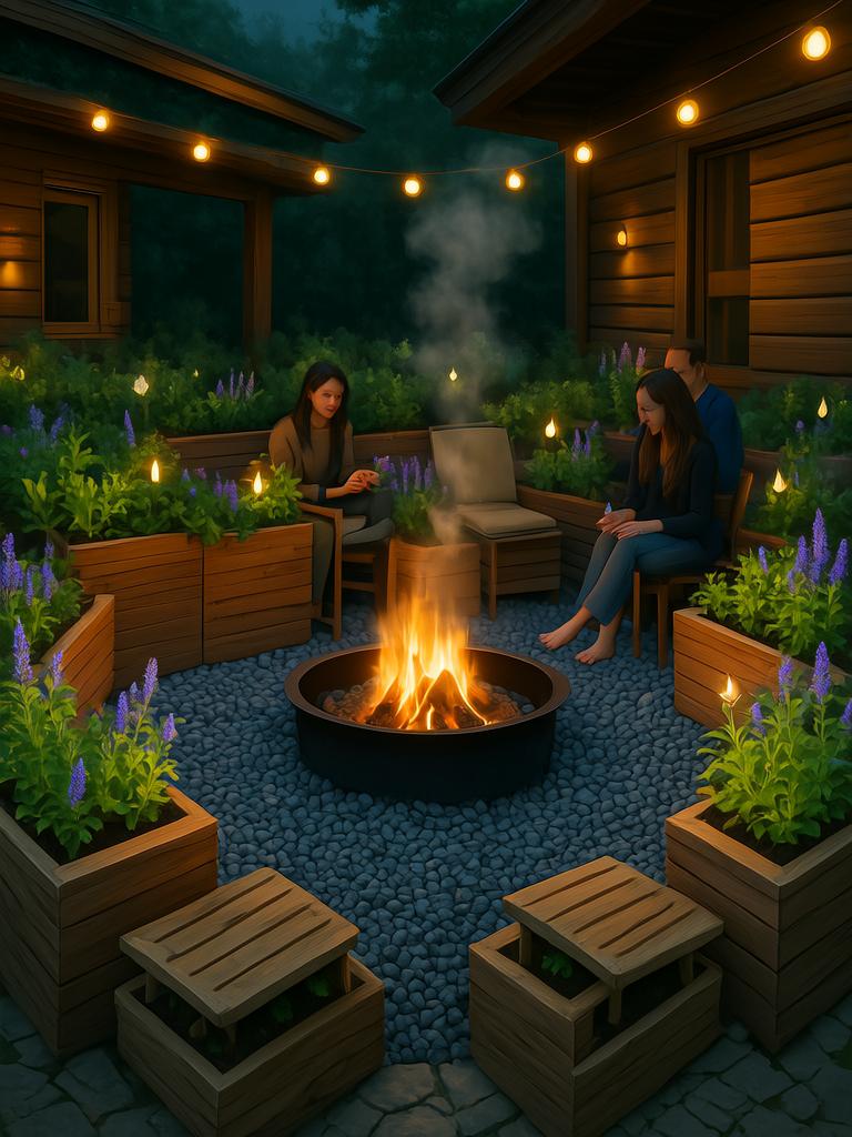 20+ Cozy Outdoor Fire Pit Area Ideas for Your Backyard Magic