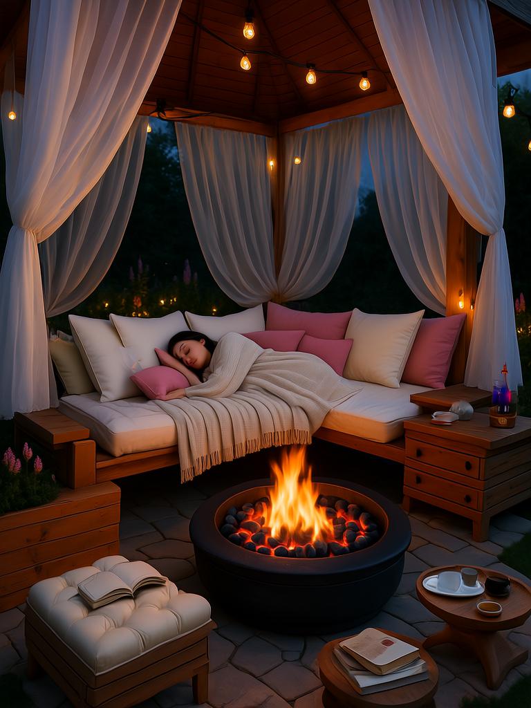 20+ Cozy Outdoor Fire Pit Area Ideas for Your Backyard Magic