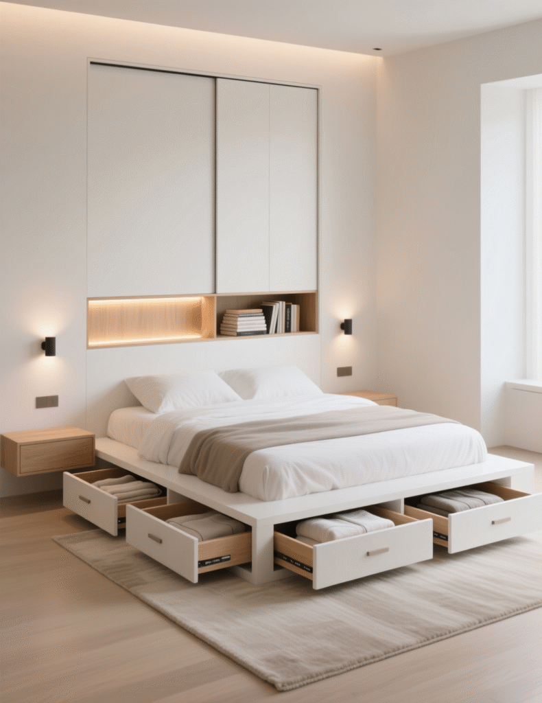 20+ Ingenious Bedroom Built-Ins Ideas for More Clever Storage
