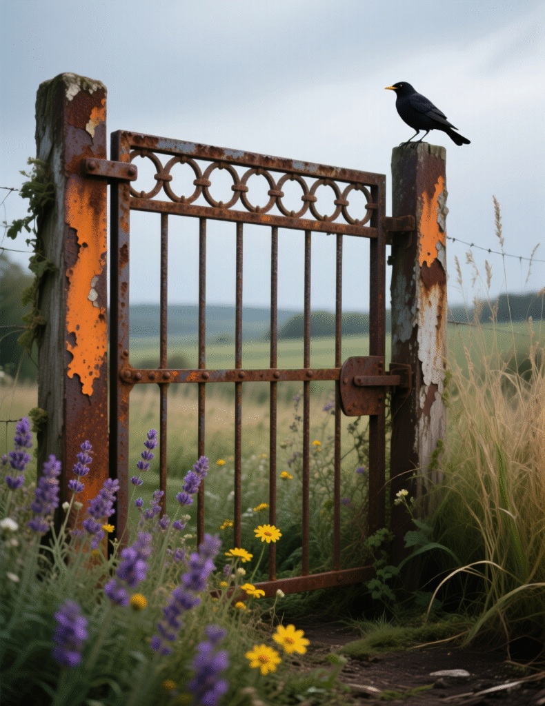 20+ Beautiful Metal Garden Gates That Add Personality