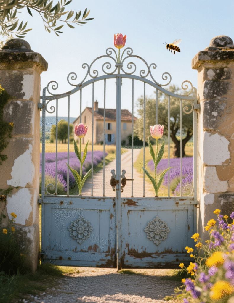 20+ Beautiful Metal Garden Gates That Add Personality