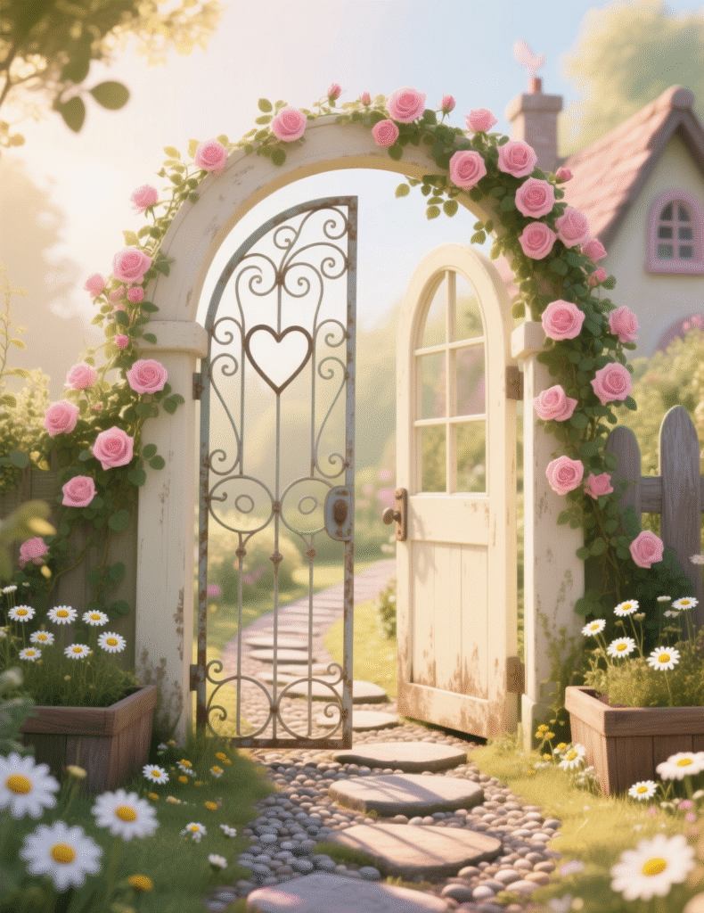 20+ Beautiful Metal Garden Gates That Add Personality