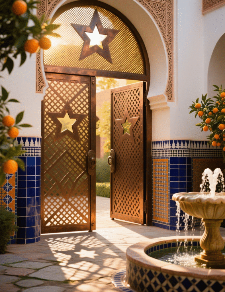 20+ Beautiful Metal Garden Gates That Add Personality