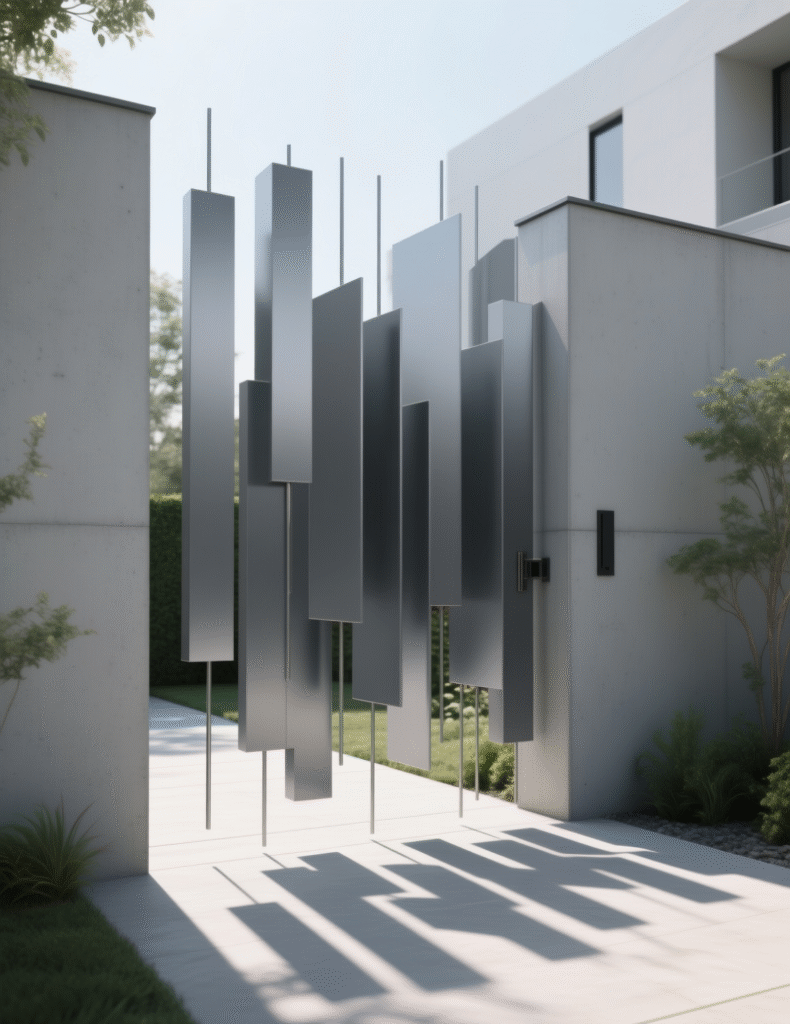 20+ Beautiful Metal Garden Gates That Add Personality
