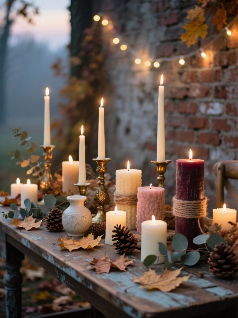 20+ Boho Autumn Wedding Decor Ideas