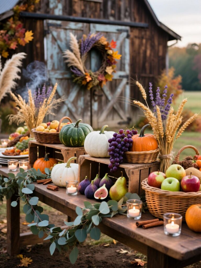 20+ Boho Autumn Wedding Decor Ideas