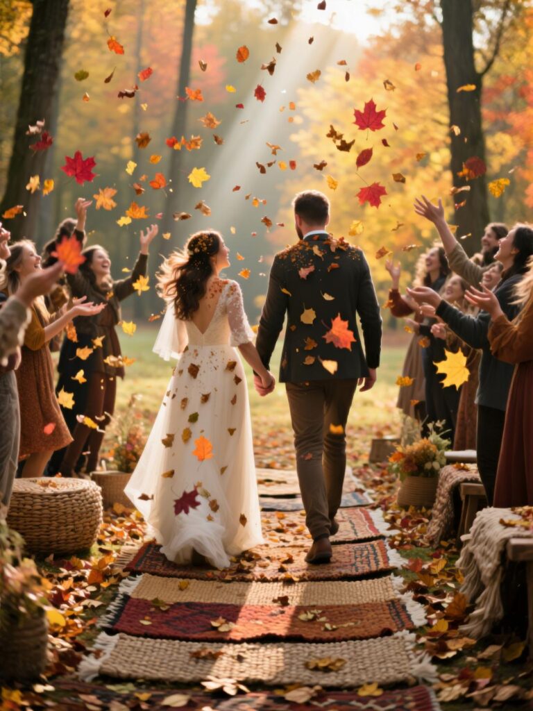 20+ Boho Autumn Wedding Decor Ideas