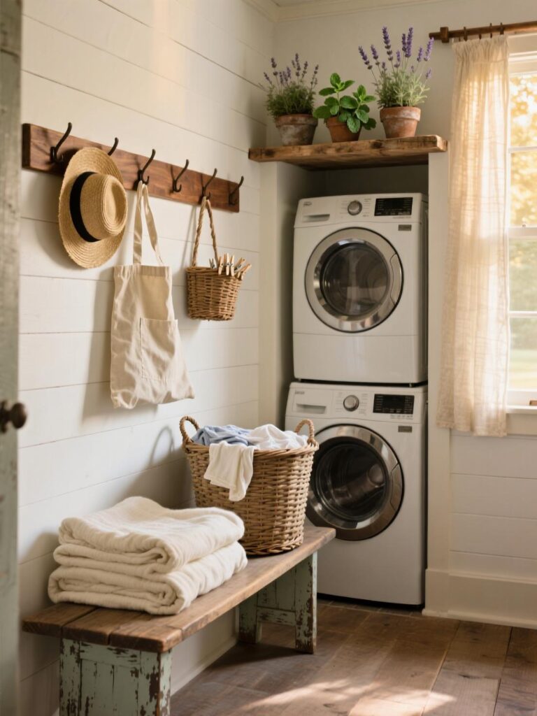 20+ Lovely Laundry Room Ideas for a Clean and Organized Home