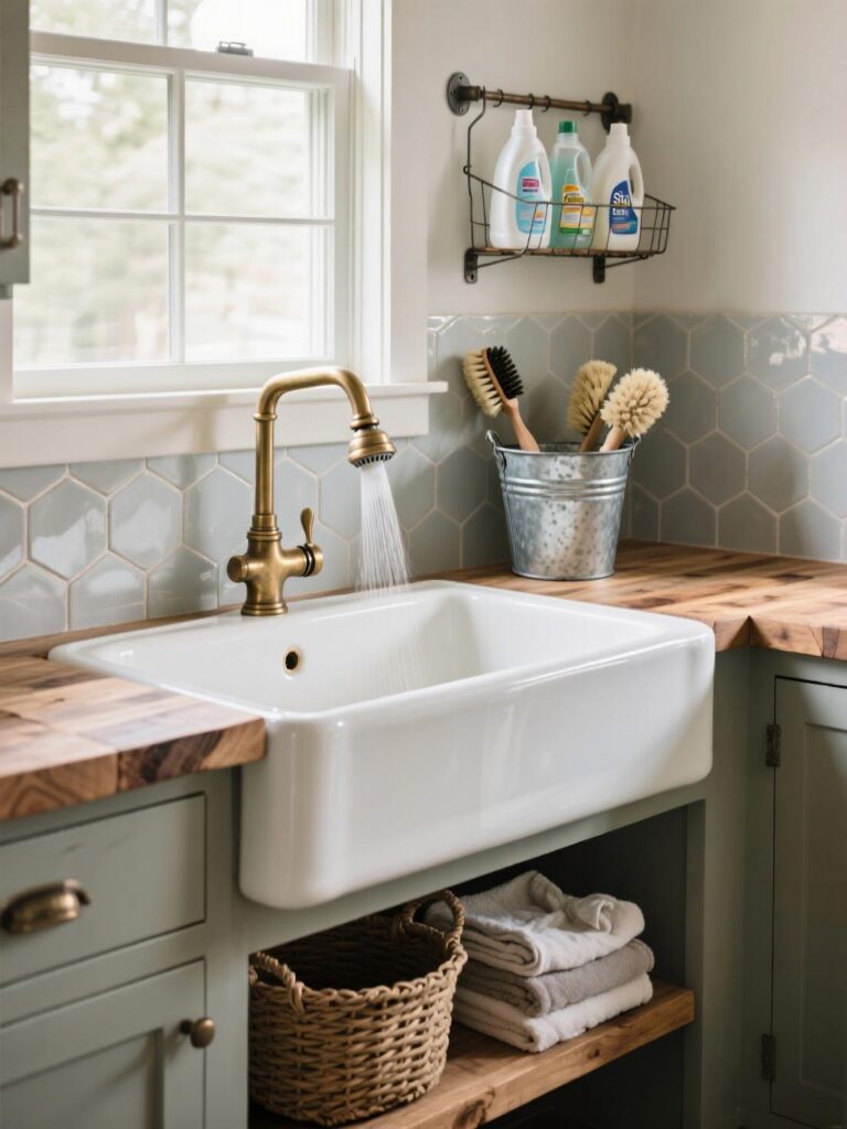 20+ Lovely Laundry Room Ideas for a Clean and Organized Home