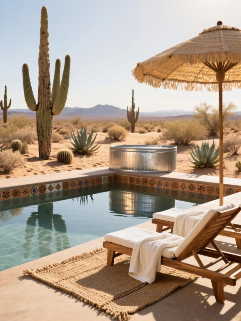 20+ Stock Tank Pool Ideas for A Stylish Backyard