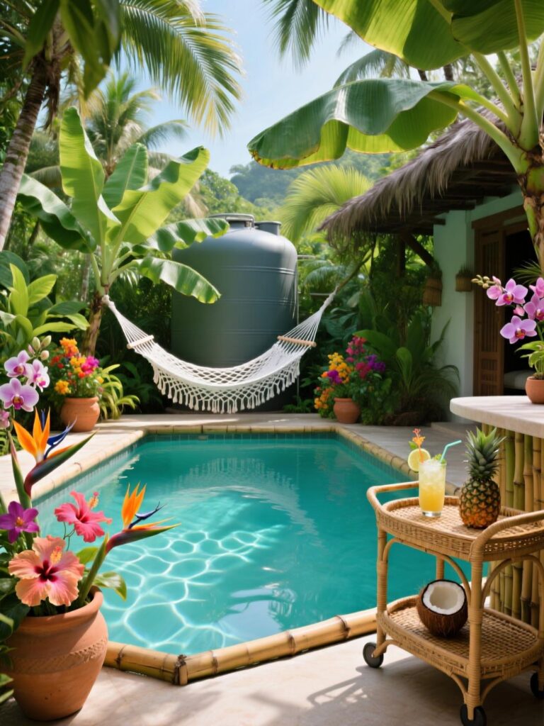 20+ Stock Tank Pool Ideas for A Stylish Backyard