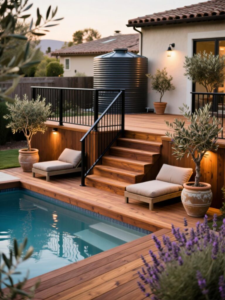 20+ Stock Tank Pool Ideas for A Stylish Backyard