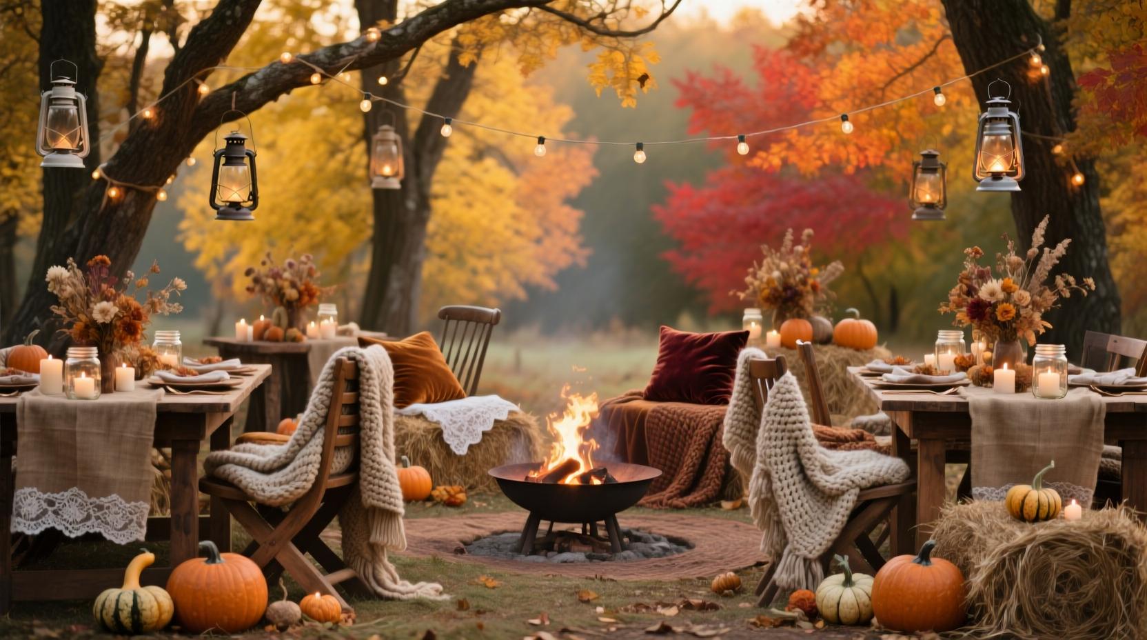 20+ Boho Autumn Wedding Decor Ideas