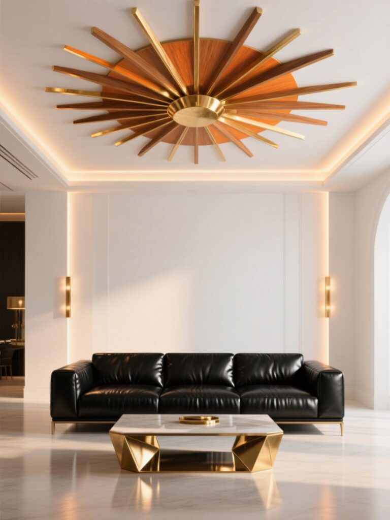 20+ Dramatic Black Sofa Living Room Designs