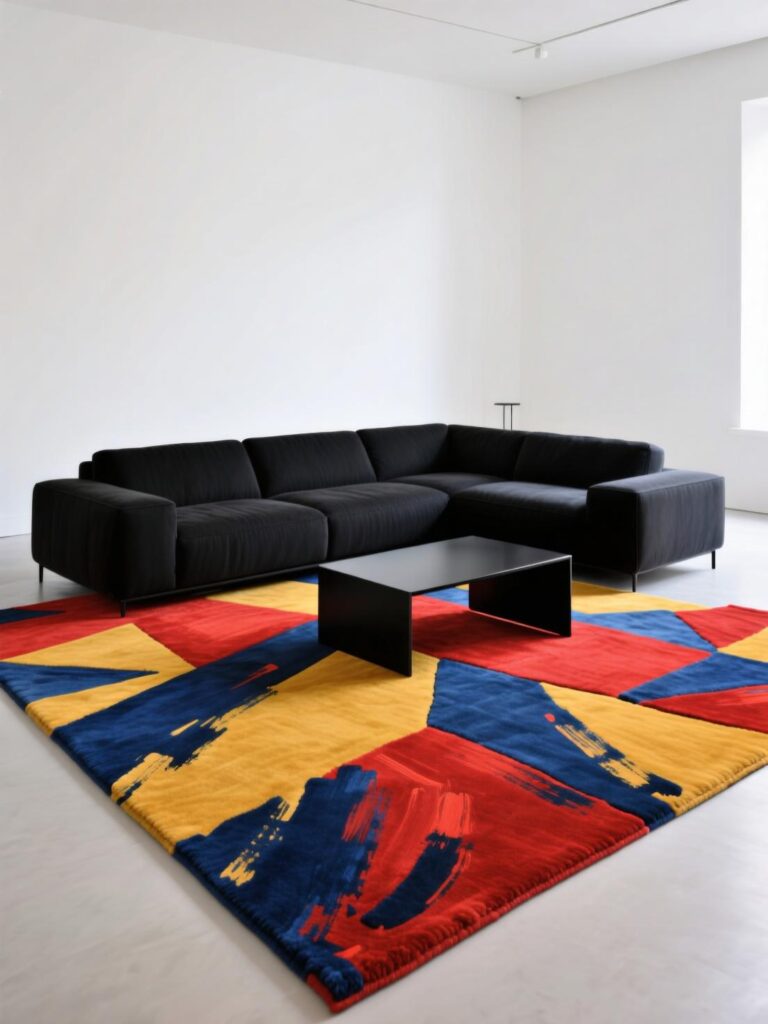 20+ Dramatic Black Sofa Living Room Designs