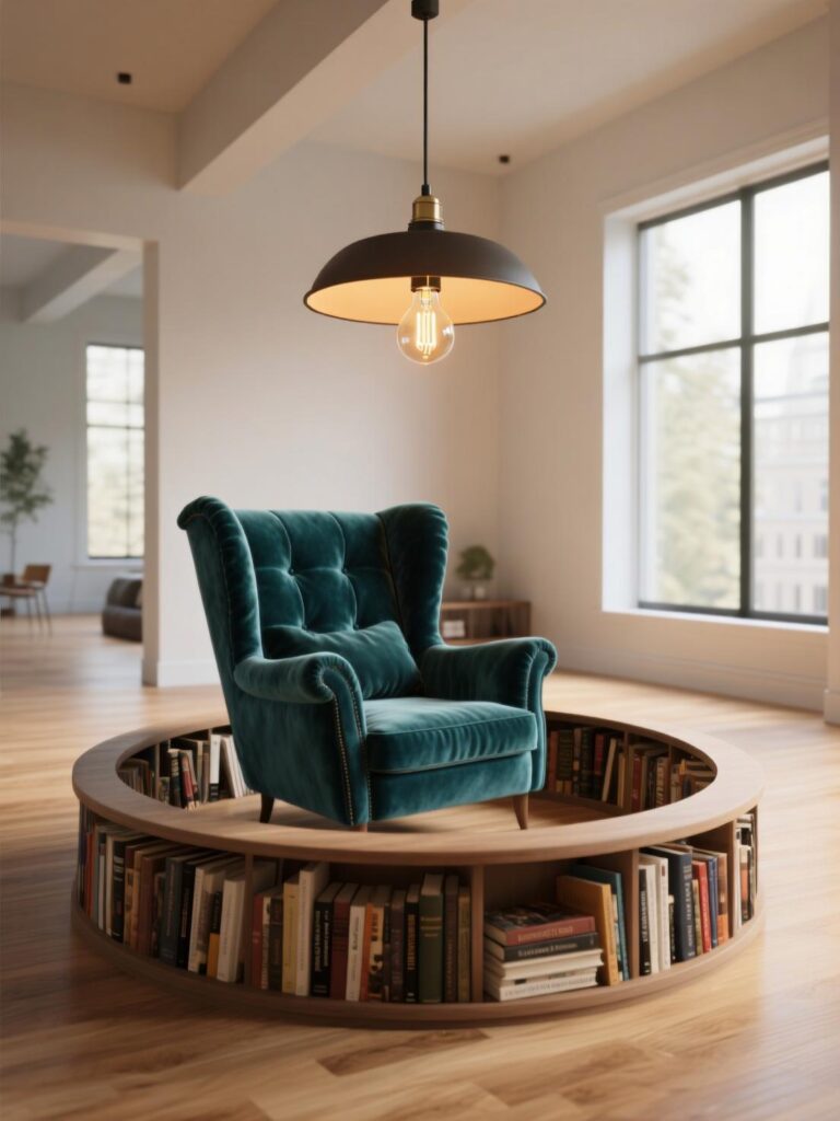 20+ Cozy Home Library Reading Nook Ideas for Book Lovers