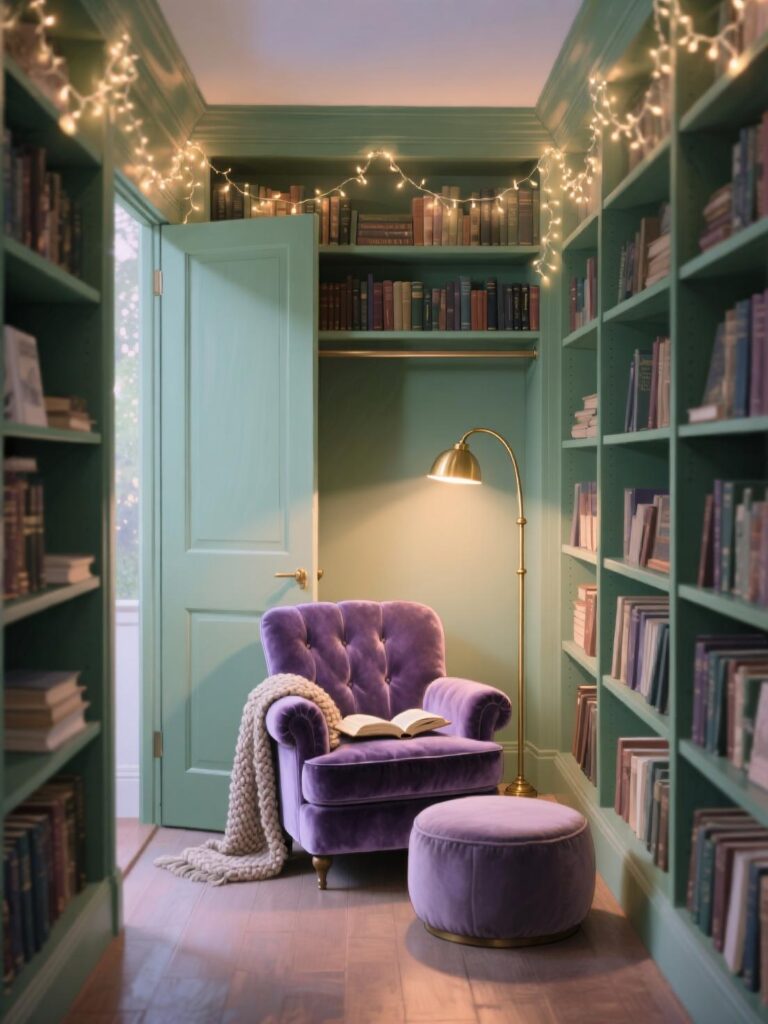 20+ Cozy Home Library Reading Nook Ideas for Book Lovers